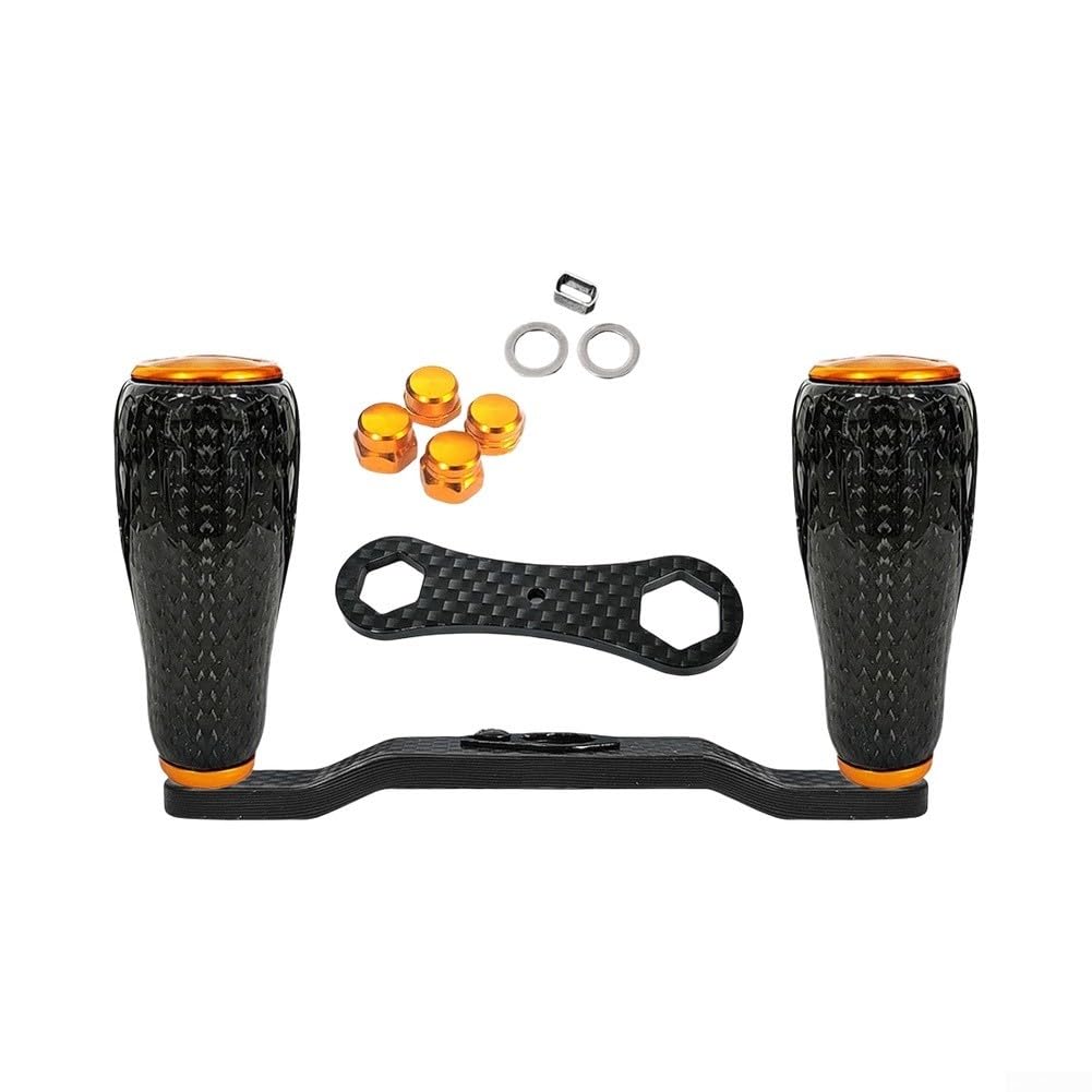 Manovella Carbonio per Daiwa S Bobina Baitcasting | di carbonio leggera, design ergonomico, compatibilità per daiwa S, ideale per baitcasting