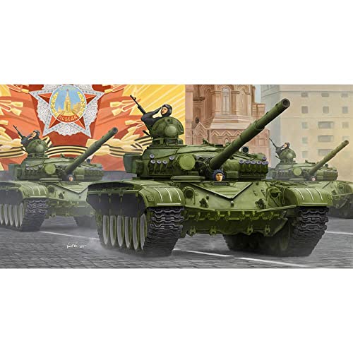 Trumpeter 1/35 T-72A modèle 1983, MBT - Réplique historique en kit plastique pour modéliste