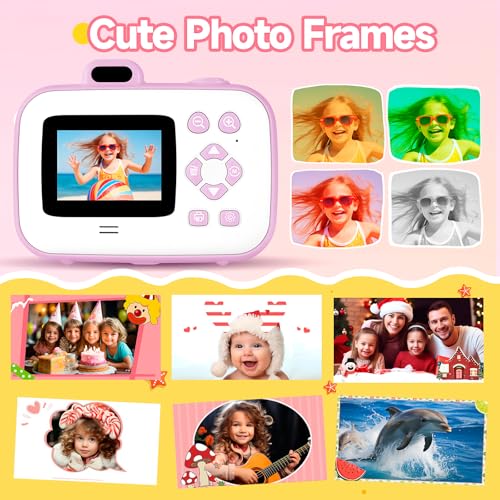 Stinaolt SYL29 Kids Camera Instant Camera, Kids For 3-12 Year Old Girls Boys, Kids Digital Camera Instant Print thumb #3