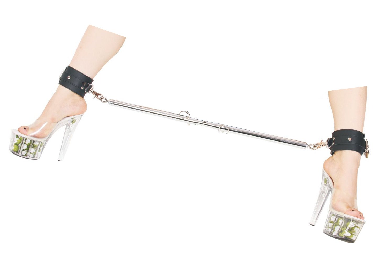 Bondage Erotic Metal Spreader Bar with Leather Ankle Cuffs, Leg Bar with  Ankle Straps : Amazon.de: Health & Personal Care
