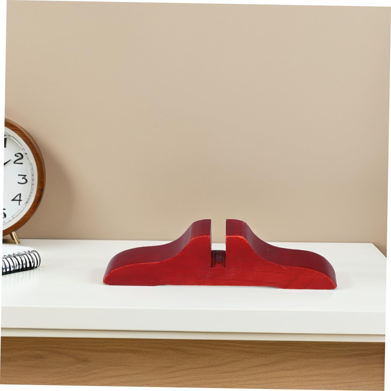 ULTECHNOVO Soporte para Separador de Ambientes de Madera 4 Piezas Diseño Minimalista Estable bajo Consumo de Espacio Adecuado para Oficina y Aula