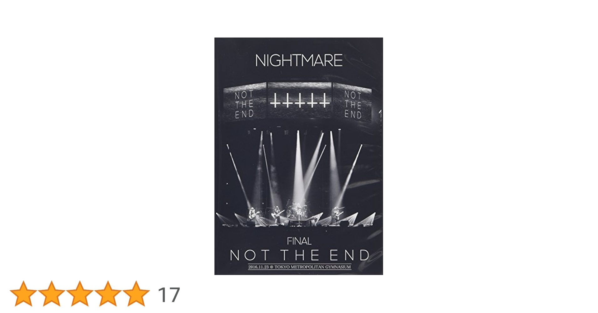 ナイトメア/NIGHTMARE FINAL「NOT THE END」2016.… Amazon.co.jp: NIGHTMARE FINAL「NOT THE END」2016.11.23