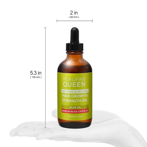 Miniatura 7 de PEAUFINE QUEEN - Aceite de ricino negro jamaicano y añade tu aceite favorito - Cabello cuero cabelludo y piel - 100 puro y natural  aceite de argán