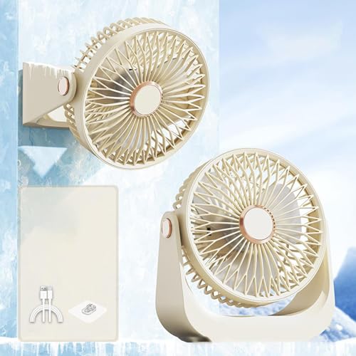 Circulateur d'air portable multi-usage avec flux puissant pour cuisine et camping