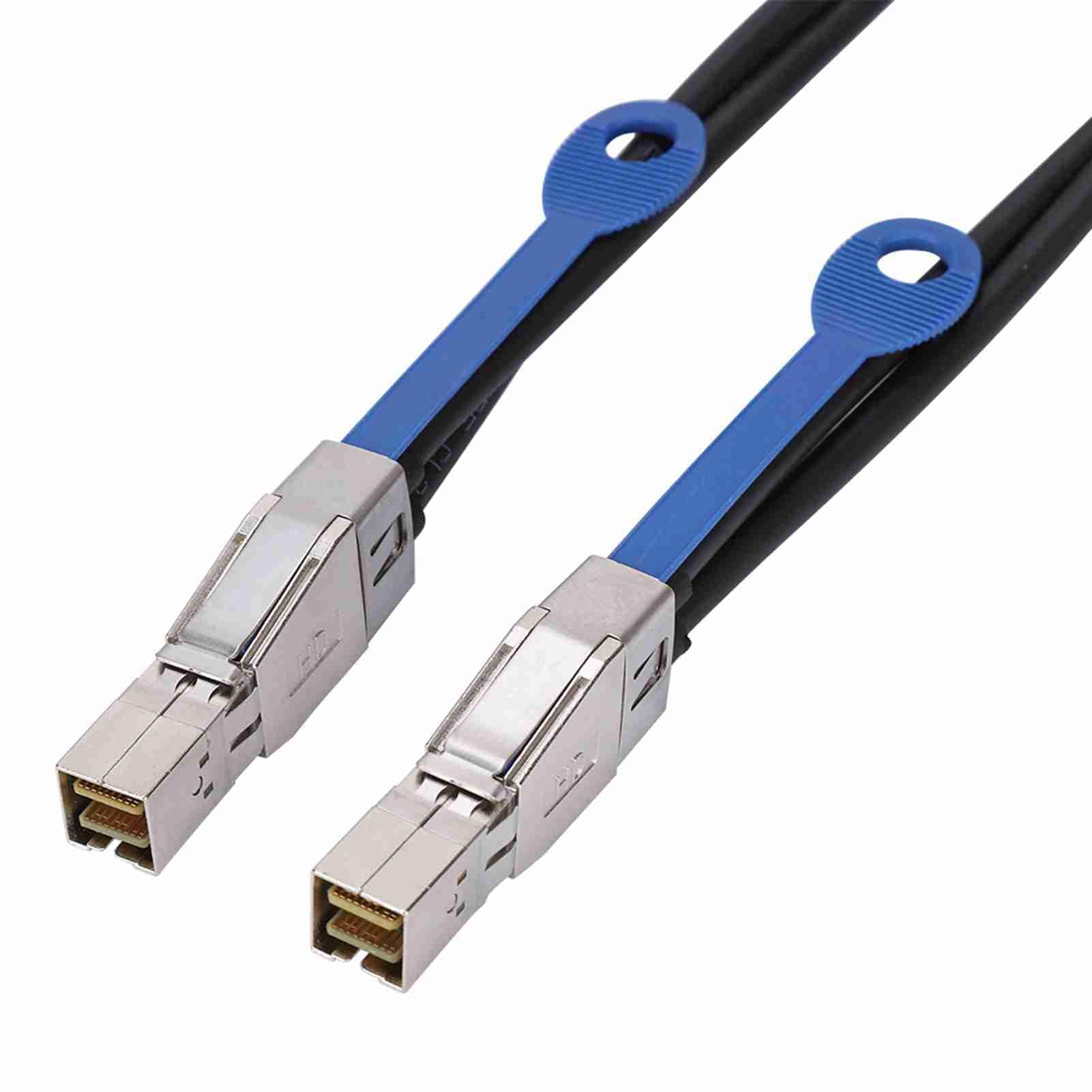 Cable de Conexión de Alta Velocidad MINISAS 4X para Computación en la Nube, Transmisión de 12 Gbps, 1 M de Longitud