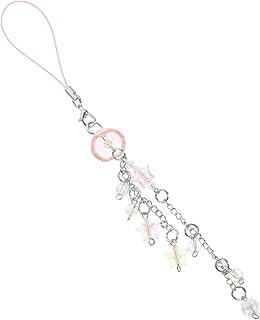 Yardenfun Cordão Para Celular Telefone A Chamada Amuletos De Telefone Kawaii Pingentes De Telefone Com Cercadura Corrente De Telefone Com Cercadura Pulseira De Telefone Com Cercadura