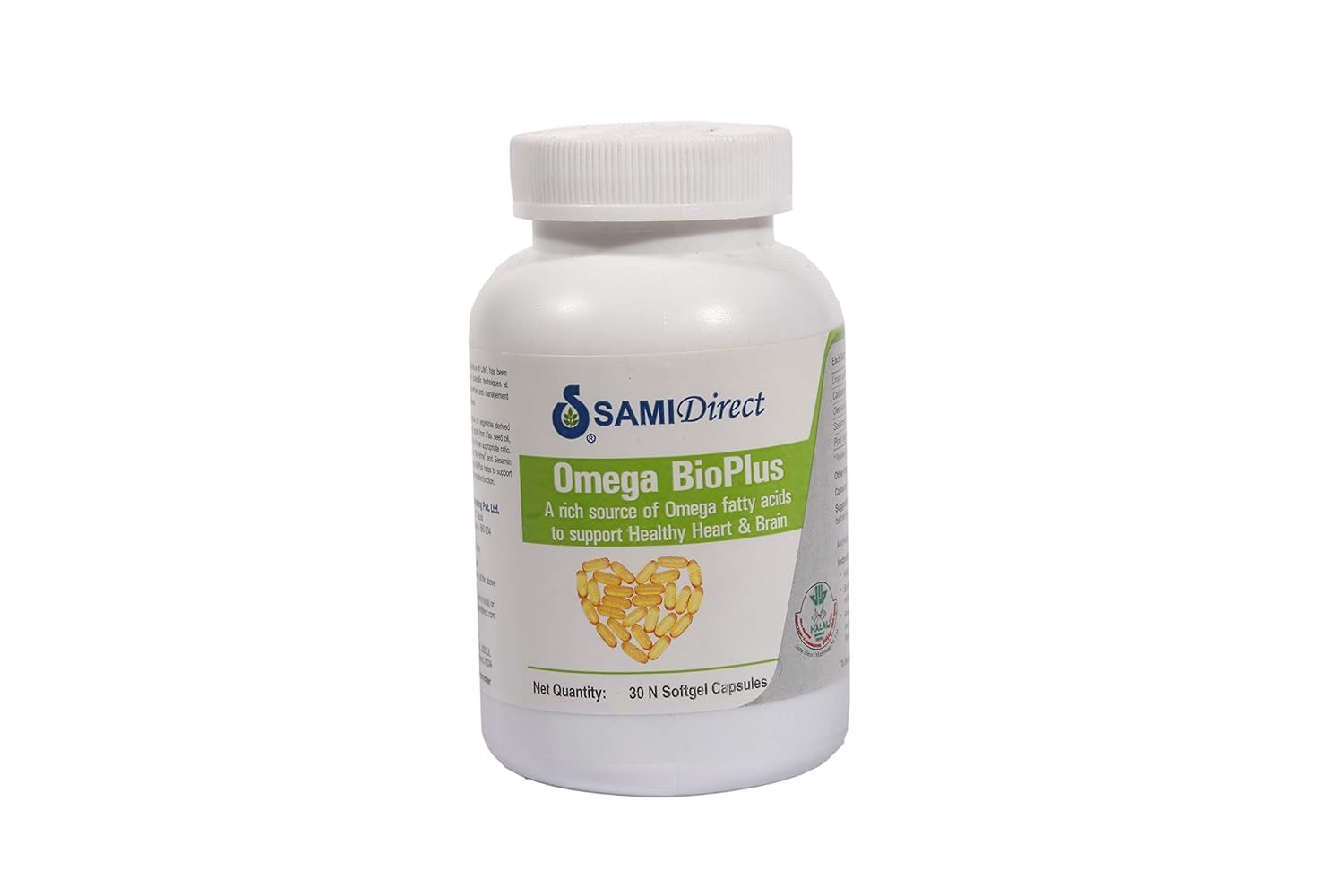 Omega Bioplus A Rich Source Of Omega Fatty (3,6,9) Acids To Support Healthy Heart And Brain - Oil