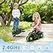 iappadore Remote Control Motorcycle, 2025 New Edition with RGB Color-Changing Wheels and Exclusive Sideways Glide, Ready-to-Play with 2 Batteries, 2.4GHz RC Stunt Bike Gift for Kids Boys Girls 5-12