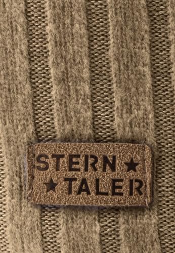 Sterntaler Beanie gerippt Unisex - Baby und Kinder Übergangsmütze gefüttert mit wärmendem Baumwollfleece - rost, 51