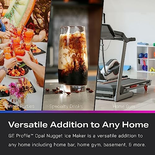 GE Profile Opal 2.0 | Countertop Nugget Ice Maker | Ice Machine with WiFi Connectivity | Smart Home Kitchen Essentials | Black Stainless by Profile - Image 7