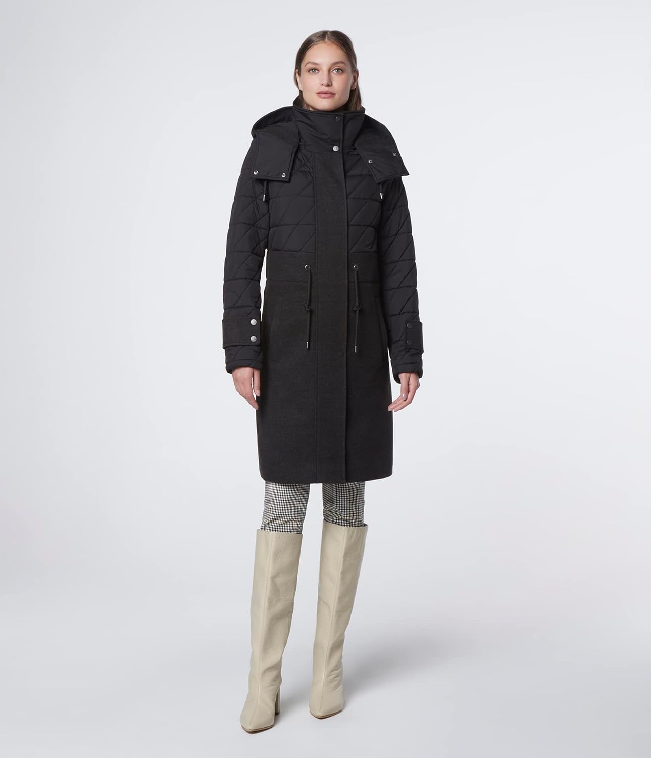 Andrew Marc Women's Synclaire Quilted Puffer Jacket - Image 5