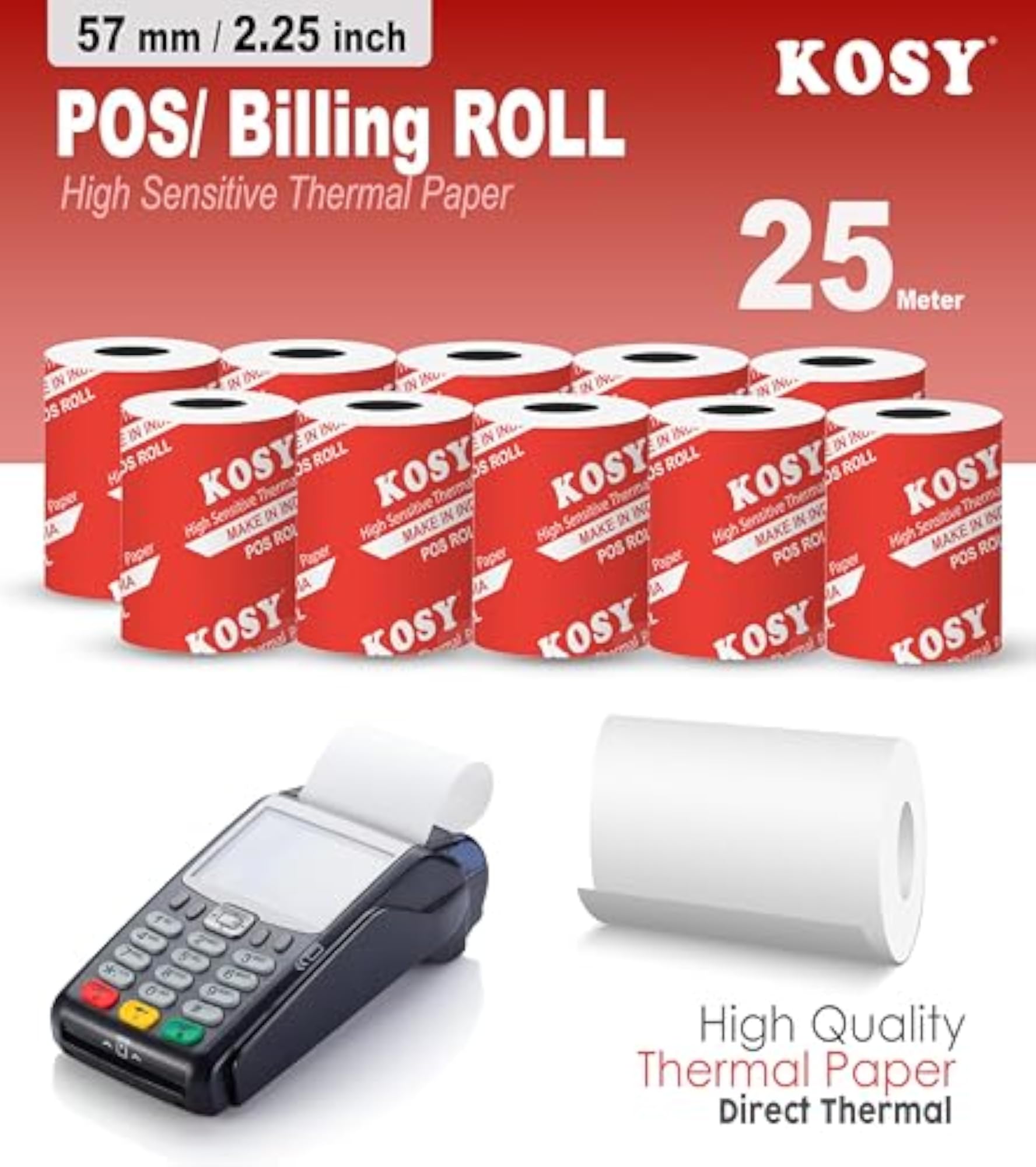 58mm Thermal Printer Roll BPA Receipt Paper