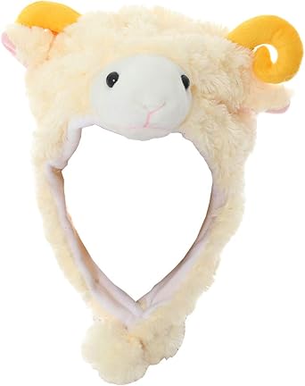 Unisex Winter Plush Ear Flap Animal Hats