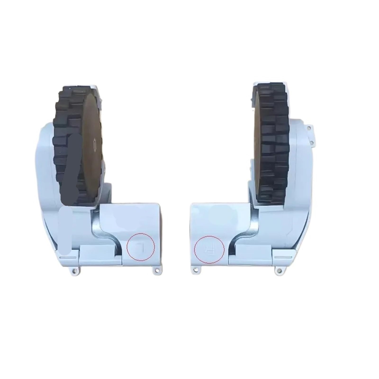 HYCERGFV Left Right Wheels, Compatible With Xiaomi, Replacement For Mijia, 1C 2C STYTJ01ZHM Robot Vacuum Parts, Wheel Motor(L and R wheel)