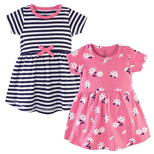 Image of Hudson Baby Girl's Cotton Dresses