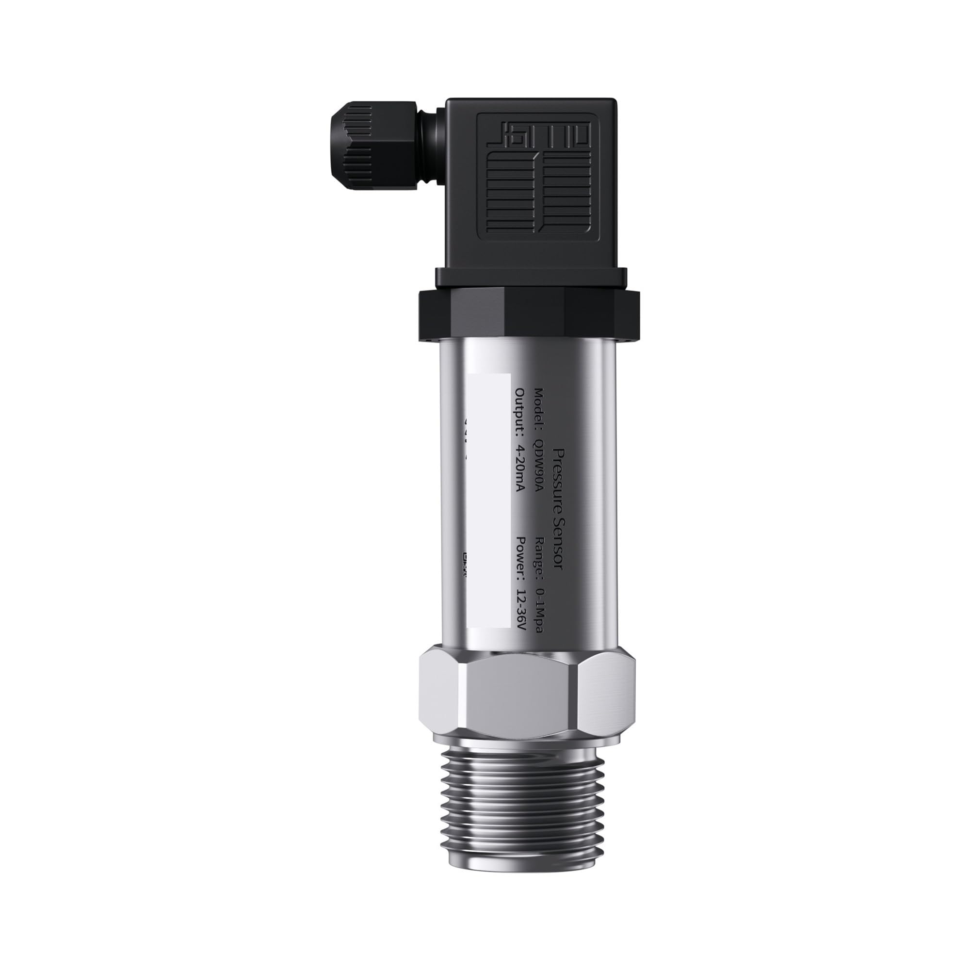 MXXDMOPD G1/4 Pressure Transmitter 4-20mA 0-3.3V 10V RS485 Liquid -1bar 10bar 60MPa 20kpa Negative Pressure Sensor(0-3.3v 5vdc,0-2.5Mpa)