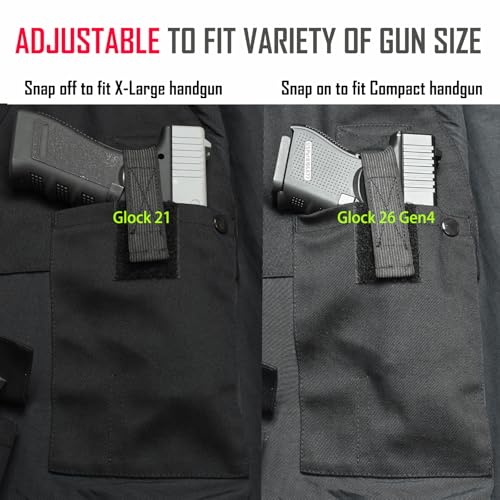 EDTREK Mens Defend Concealed Carry Vest Lightweight For Warm Weather4