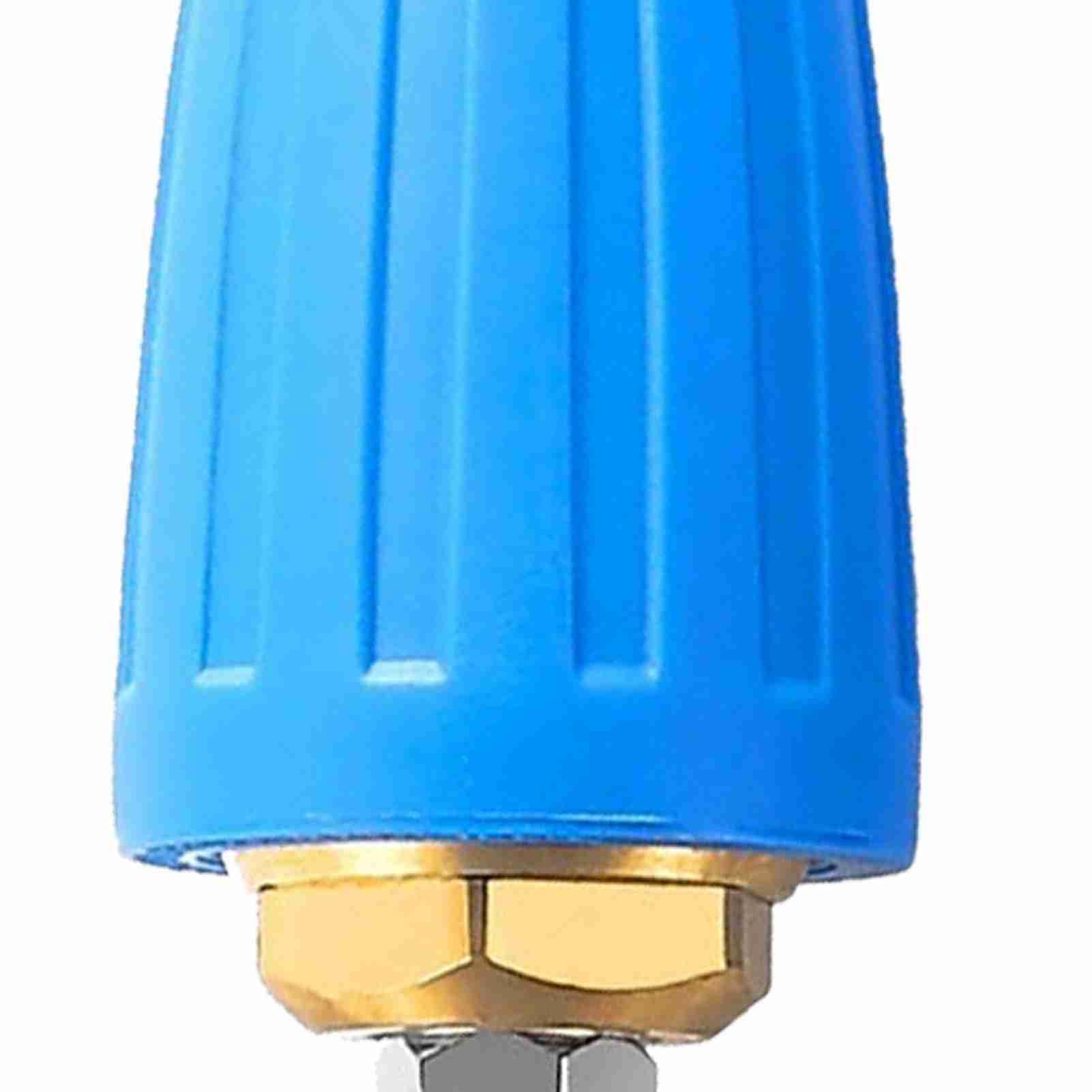 3 en 1 Lavadora de Presión de la Boquilla Turbo, 2.0 Boquilla Triple Turbo, Boquilla Giratoria de 360 ​​° con Conector Rápido de 1/4 Pulgadas, 4000 PSI, para Limpieza de Alta