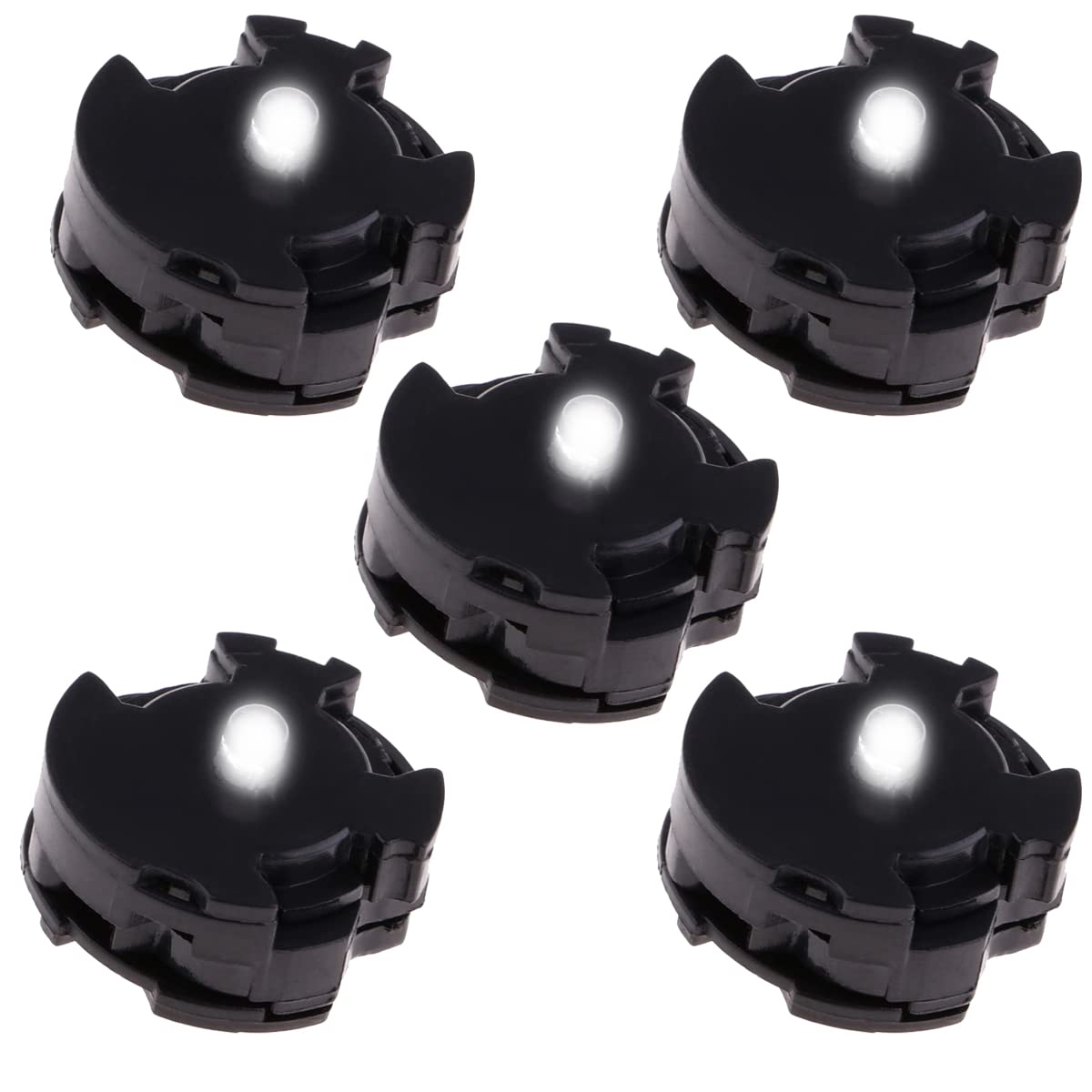5PCS LED Units for Gundam Models Kits, MG LED Unit Set for Gundam 00 MG GN-X Light Up Certain Gundam Models Hobby Accessories (White)
