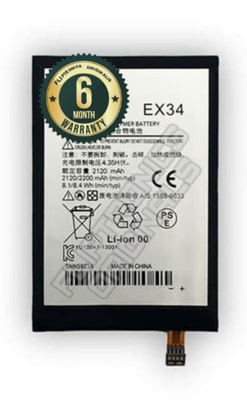 Image of EX34 Battery for Motorola X XT1058 Battery with 6 Month Warranty**** (X118)