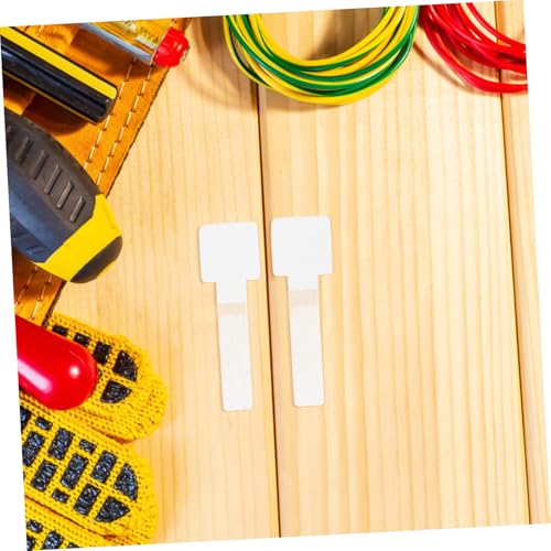 50 piezas de correas autoadhesivas para organizar cables, sujetadores para escritorio y pared de nylon poliéster para gestión de cordones, fácil instalación miniatura 6