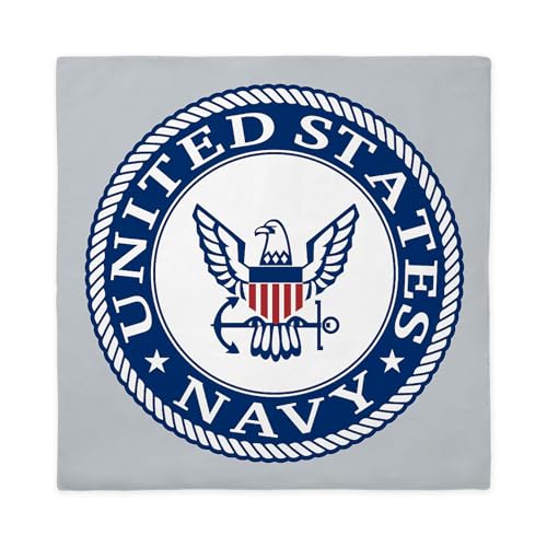 CafePress U.S. Navy Seal Blue Queen Duvet Cover, Printed Comforter Cover, Unique Bedding