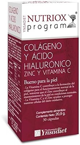 Ac. Hialurónico Y Colágeno 30 Cápsulas de Nutriox