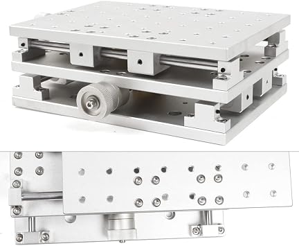 XY Workbench ، 2-Axis Work Table 2D Workbench Marking Machine منصة ضبط دقيقة لوضع العلامات ، الترجمة الدقيقة ، المنصة التجريبية