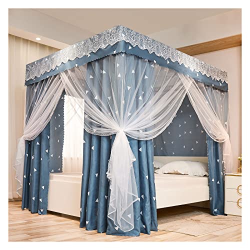 Cortina de sombra para cama de 2x2.2m que elimina mosquitos y exceso de luz 2