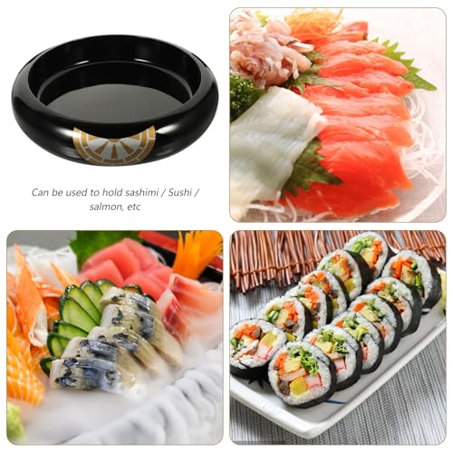 Bandeja para sushi de plástico reutilizable miniatura 3