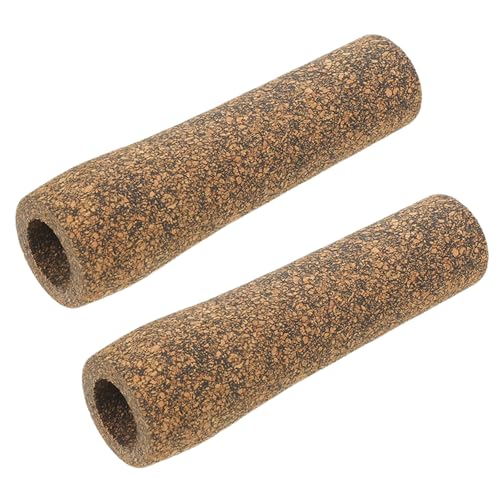MOTHNUR Mango de Caña de Señuelo de Madera Natural 15 Mm Diámetro Interior, 2 Piezas, Empuñadura Ligera y Antideslizante para Construcción y Reparación de Cañas de Pesca de