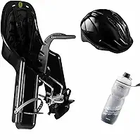 Cadeirinha Dianteira Refactor Baby Bike Bicicleta Criança Preta