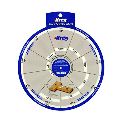 Kreg Roue sélecteur de vis SSW pour assemblage bois précis - 2