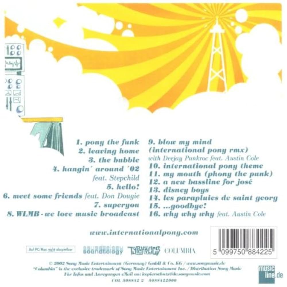 International Pony We Love Music レコード LP International Pony – We Love Music – 2 x Vinyl (LP, Album