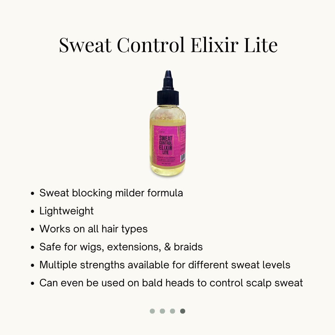 L. Jones Sweat Control Elixir Scalp Antiperspirant Serum