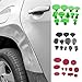 jyibinee 12Pcs Dent Repair Tools Lightweight Auto Dent Repair Puller Suction Cups for Workshop Dent Repair Tools
