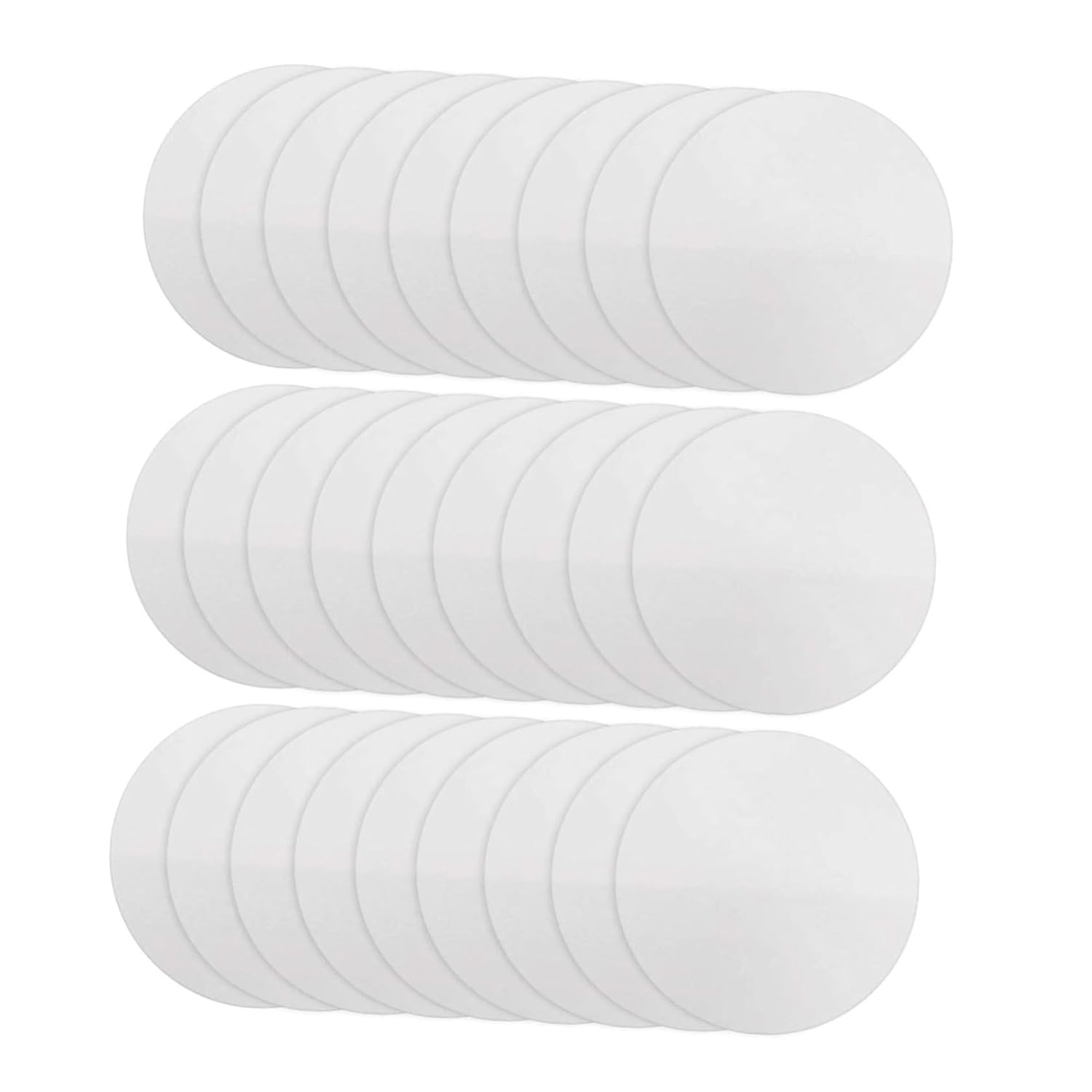 500pcs Round Qualitative Lab Filter Paper for Scientific Use