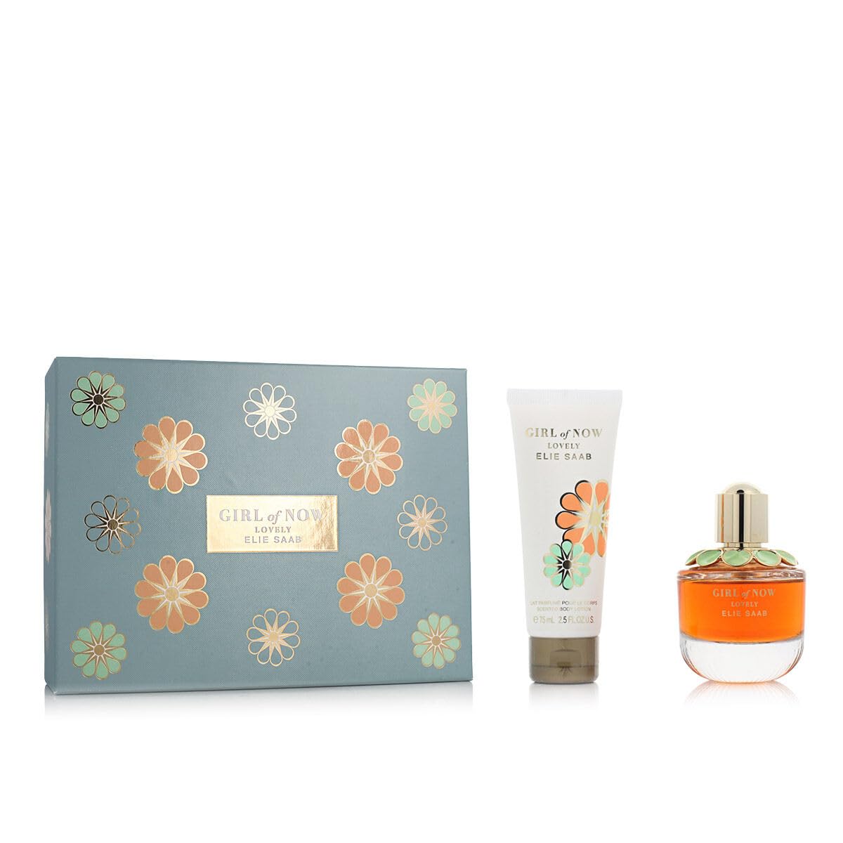 Elie Saab Girl Of Now Lovely Spring Gift Set for Women | Eau de Parfum 50ml + Body Lotion 75ml | Floral Gourmand Fragrance-image-14
