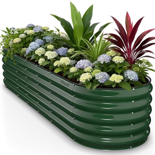 Winpull 8x2x1.5 ft Galvanized Bed