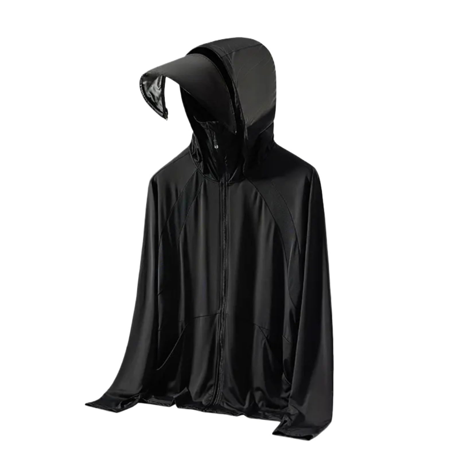 Generisch Sommer-Sonnenschutzkleidung for Damen, Eisseide, lockerer, atmungsaktiver, kühl anfühlender Sonnenschutzmantel