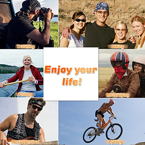 Image of JOEYOUNG Headwear, Bandana, Neck Gaiter Head Wrap Headband Balaclava Magic Scarf