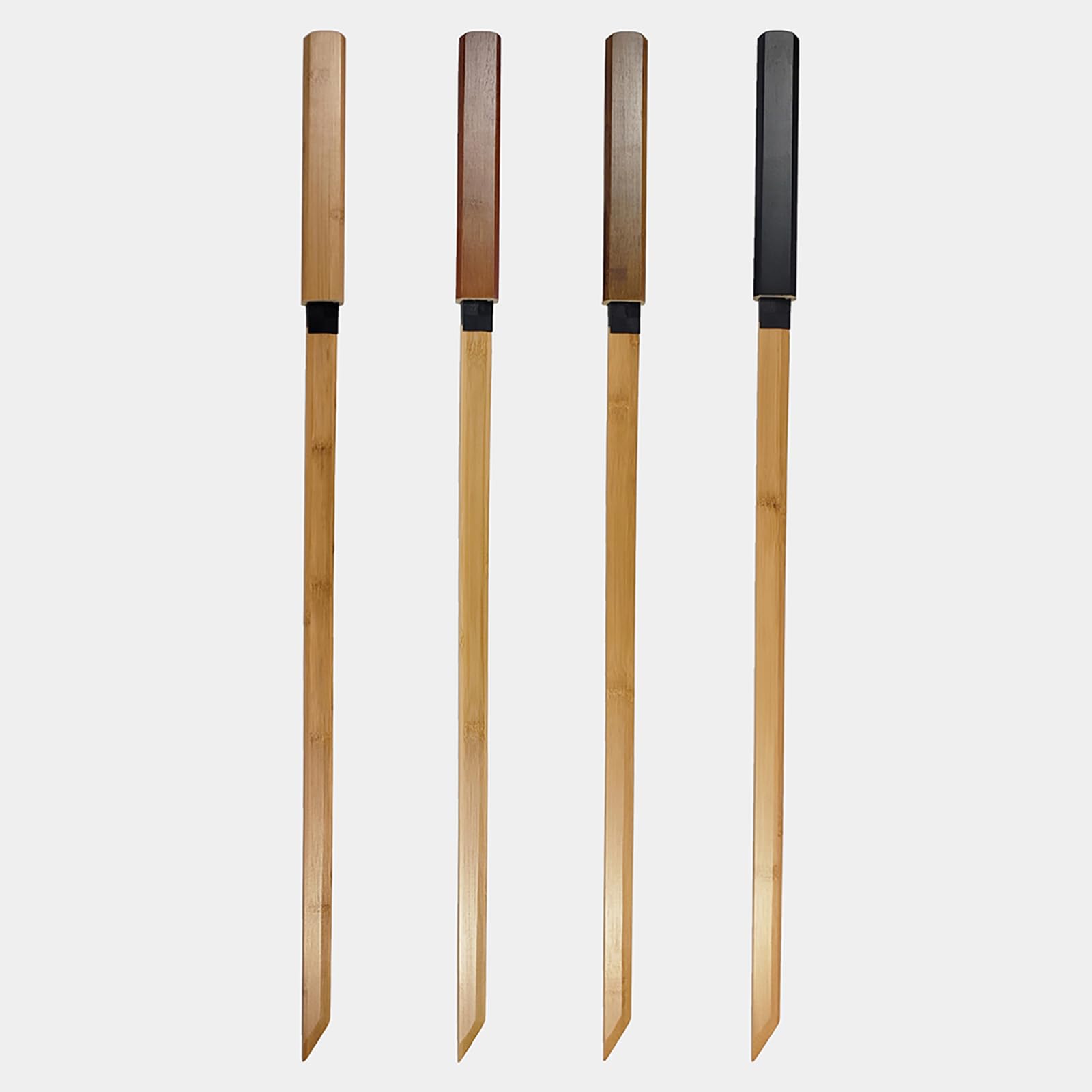 Bokken Hecho a Mano Katana de Madera con Vaina 100 cm Espada Recta de Bambú