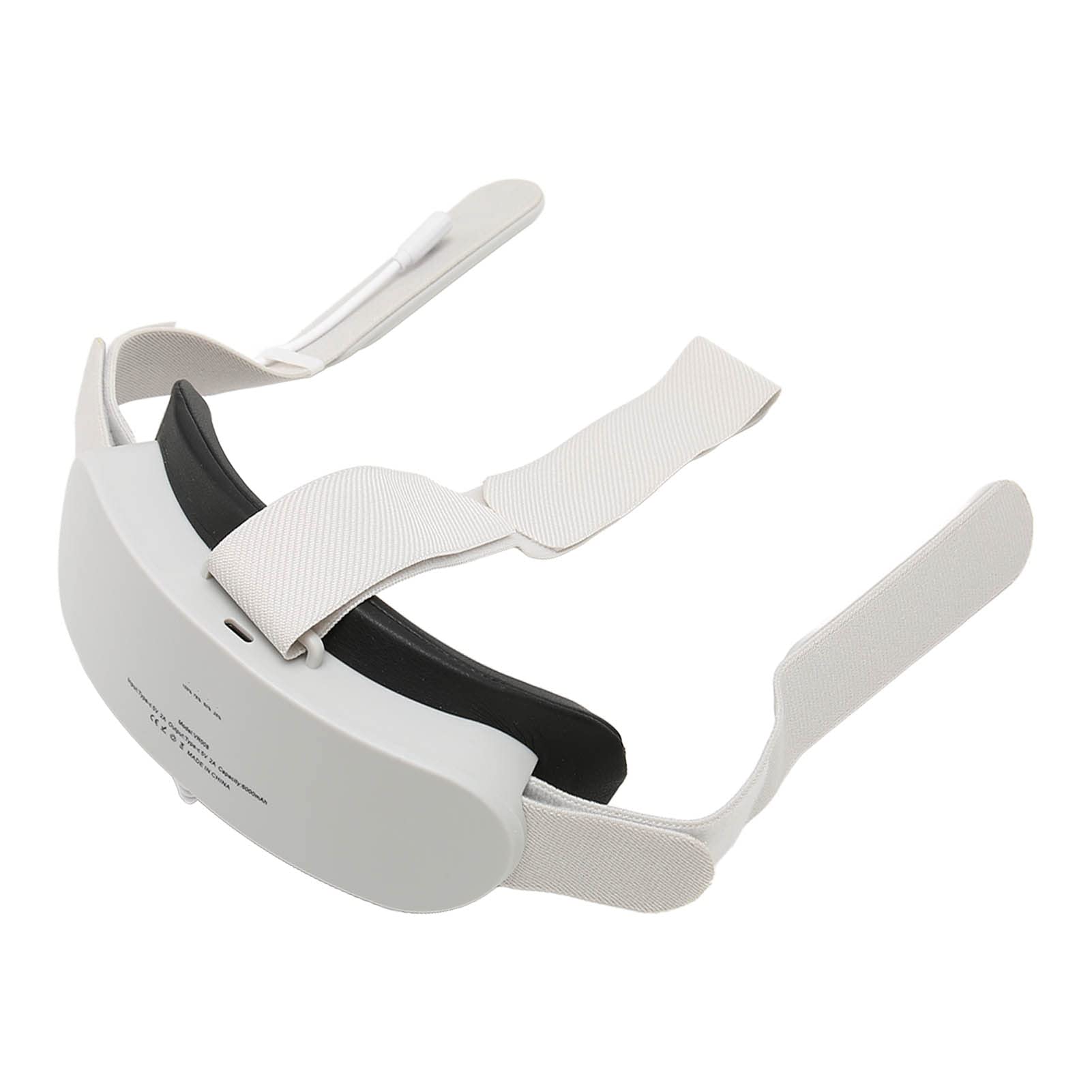 la Sangle De Tête VR étend la Sangle De Charge VR De 3,5 H à 4 H avec Batterie 6000 MAh pour Oculus Quest 2