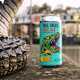 Butcombe Brewery, Tall Tales Pale Ale Cans, Vegan Friendly, Notes of Grapefruit, Pineapple, and Lemon, 12 x 440ml – BUTCOMBE