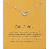 RZKING Inspirational Gifts for Women, Cute Sloth Necklace Gifts for Women (Sloth)