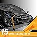 4 Pack Ratchet Car Tie Down Strap with Flat Hooks 2