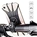 Produktbild CaCaCook Fahrrad Handyhalterung Universal, 360° Drehbare Handyhalterung, Universal Abnehmbare Motorrad Handyhalterung Fahrrad Anti-Shake Fahrradhalterung Silikon für 4-6,3 Zoll Smartphone