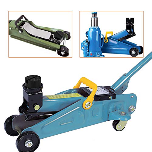 2 Stück Universelle Gummiauflage für Wagenheber und Hebebühnen 48mm Durchmesser, Car Jack, Lastaufnahme 3 Tonnen (Black)