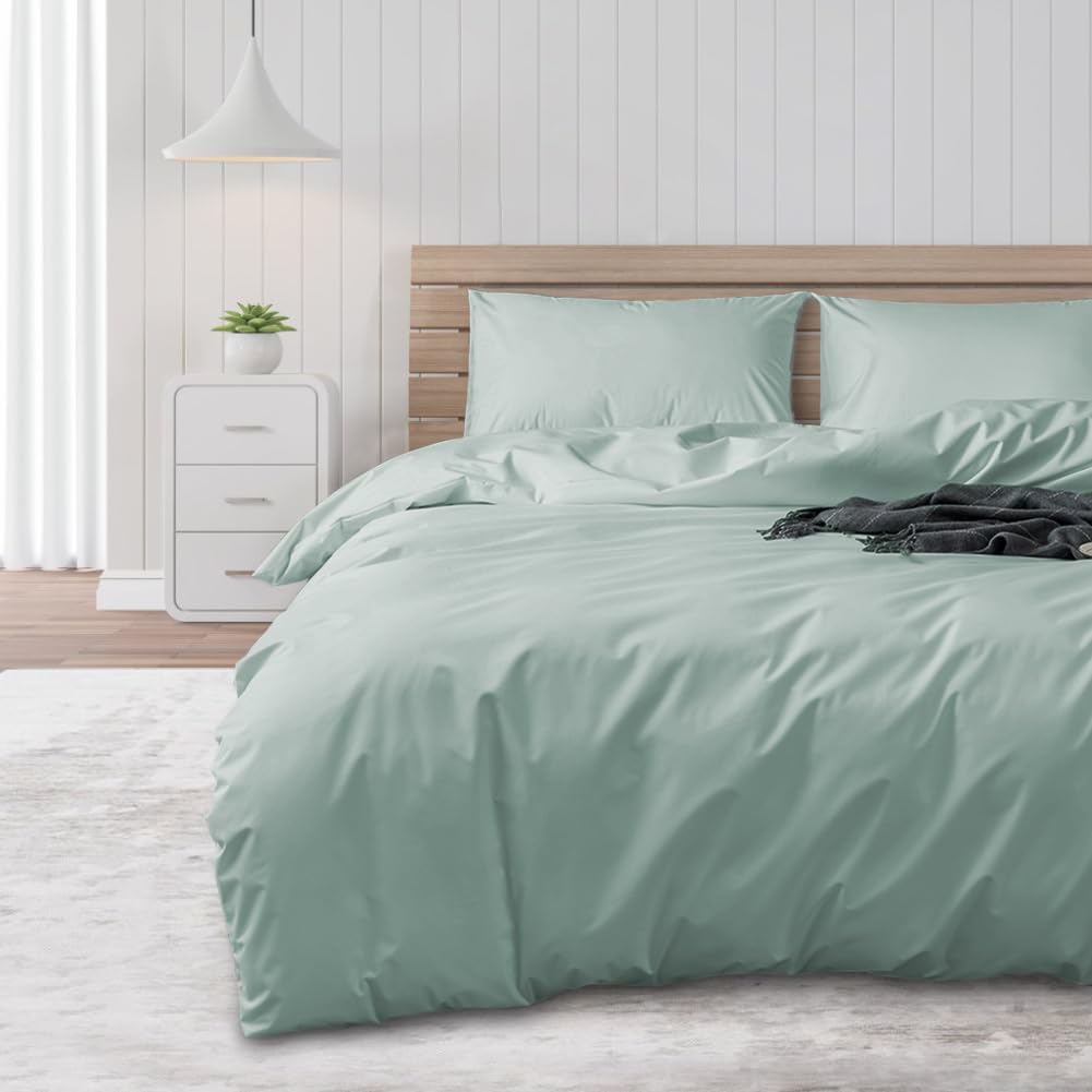 DUJUIKE Copripiumino Impermeabile, Copripiumino, Copripiumino Impermeabile, Anti-incontinenza, Adatto per animali domestici, (Verde, 220 x 230 cm)