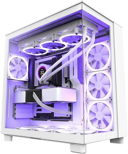 Nanotech High-End Gaming PC with - Intel Core i7-13TH GEN, Nvidia RTX 4070 Ti, ROG WIFI, 32GB DDR5 RAM 5600Mhz, 2TB SSD Gen4, 850W Gold-rated PSU, 360mm liquid cooling